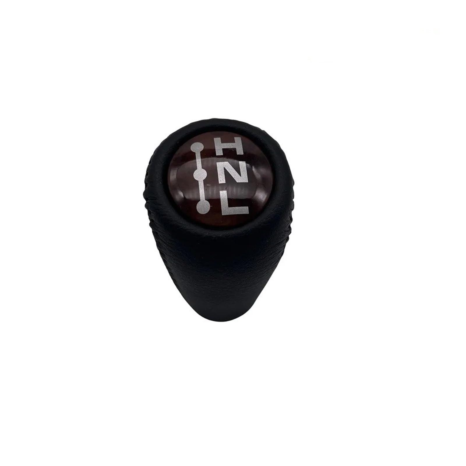 Sauanmnktp Brown Type2 Gearshift Knob For Toyota Prado Lc120 2003-2009 5 Speed Gear Shift Knob Car Manual Transmission Leather