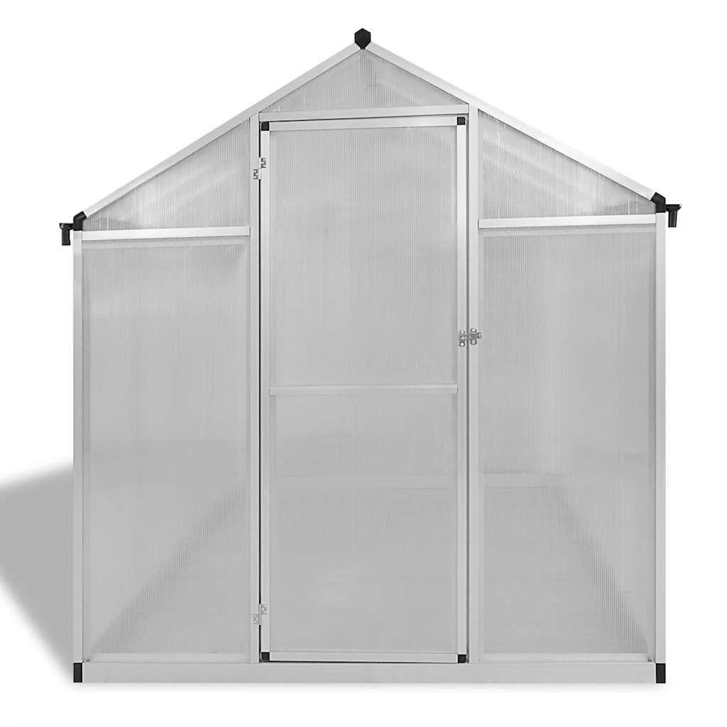 Serra Alluminio Rinforzato con Telaio Base 4,6 m² Policarbonato 3,8 mm