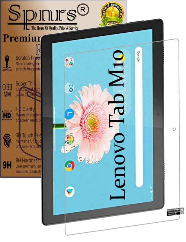 SpNrS [Anti Screatch] & [Bubble free] Screen Protector Compatible With Lenovo Tab M10 FHD [Pack Of 1] (B09T75BSP1) Amazon Price History, Amazon Price Tracker