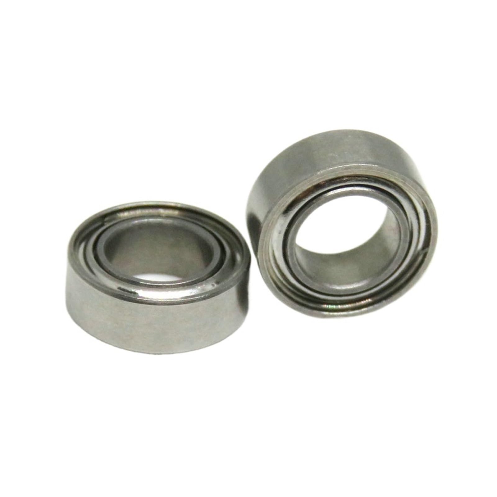 NOBIRTBSA 10pcs SMR74ZZ 4x7x2.5 Stainless Steel Ceramic Ball Bearing SMR74 SMR74C ZZ Z ABEC7 4 * 7 * 2.5 Reel and RC Hybrid Ceramic Bearing