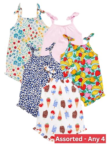Image of TuddyBuddy 100% Cotton Romper /Bodysuit for Baby Girls