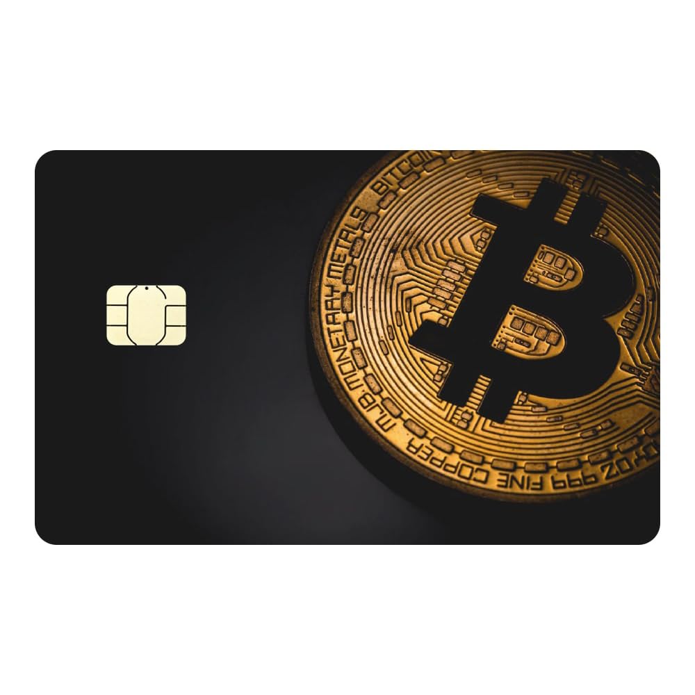 Bitcoin Credit Card Stickers, Credit Card Case, Crypto Skin for Credit Cards,  Small Chip (German) : Amazon.nl: Electronics & Photo