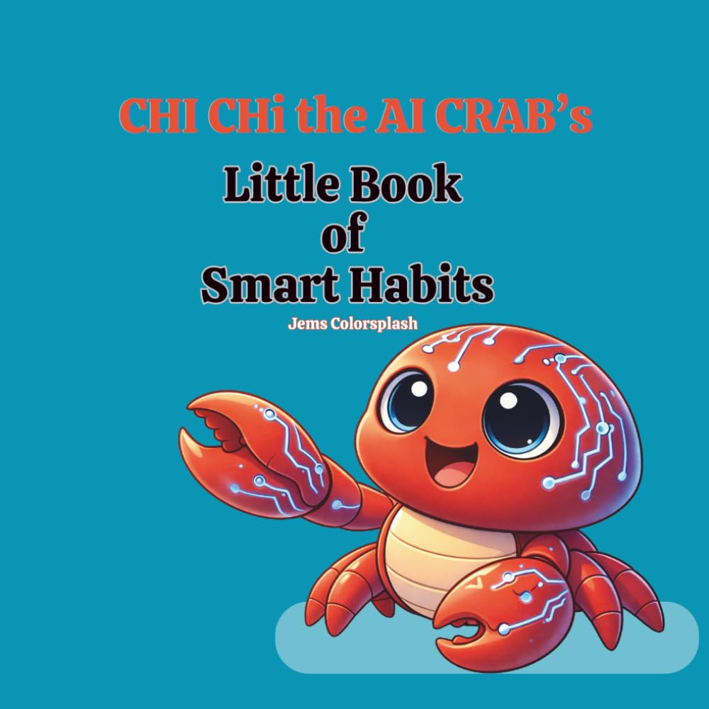 Chi Chi the AI Crab’s Little Book of Smart Habits: Tiny Steps for Big Smiles (Chi Chi the Red Crab)