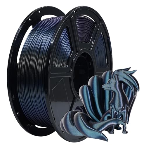 FLASHFORGE High Speed PETG Filament 1.75mm Updated Stronger Impact Resistance 3D Printer Filament 1kg (2.2lbs) Spool-Dimensional Accuracy +/- 0.02mm Fit Most FDM Printer (Burnt Titanium)