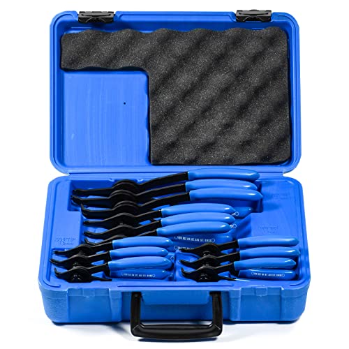 Alicates para anillos de retencion para extraer circlips sin deformar las piezas de precision 2