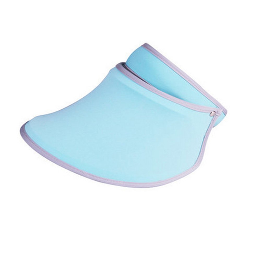 Outdoor Sun SPF50+ Hat Face Sun Shield Full Face Skin Whitening Sun Protection UV Protector Blue