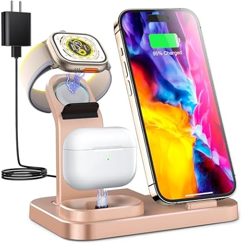 RJR 3-in-1 Charging Station for Apple Devices Cover