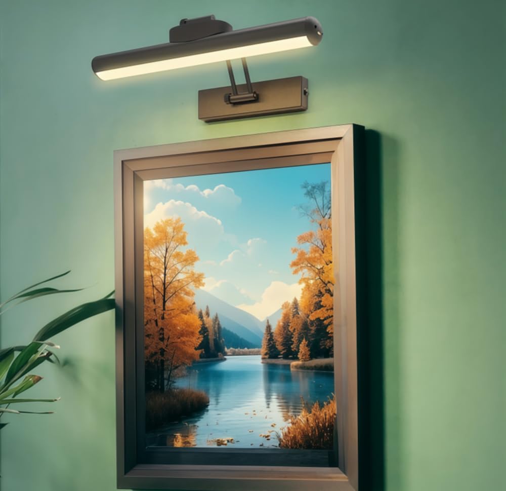 LED Dimmable Cordless Rechargeable Battery Operated Picture Lights