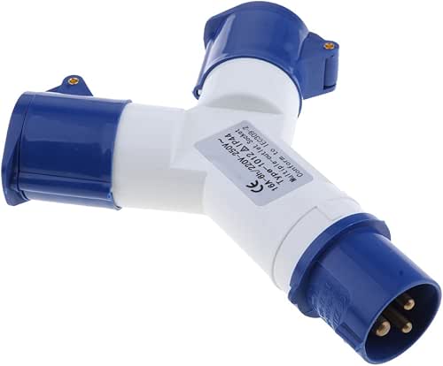 D DOLITY 380v/220V Connecteur Prises de Courant Industrielle Répartiteur Couvercle