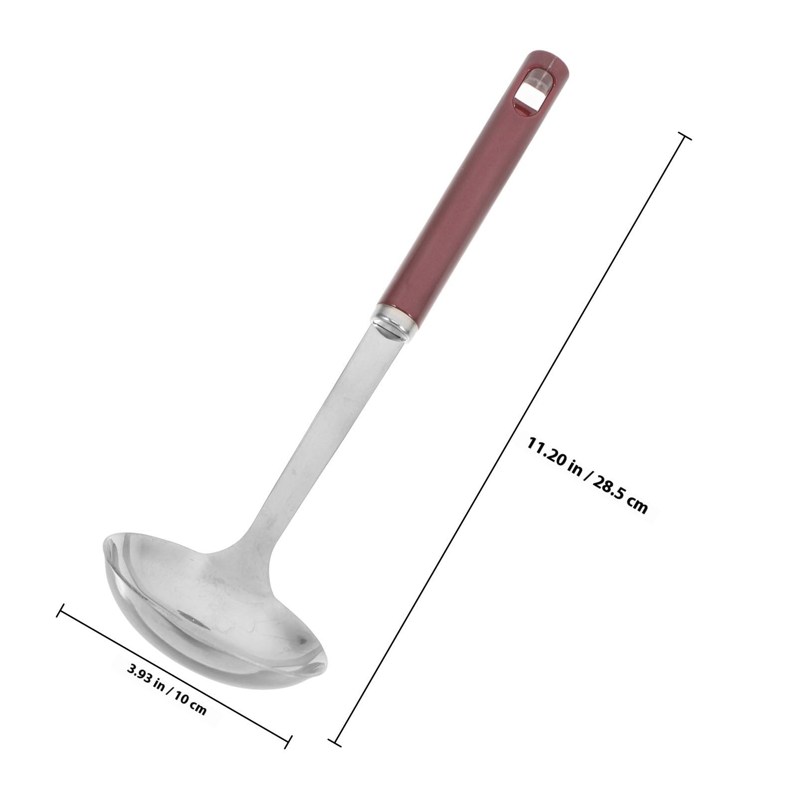 Set di 7 Utensili da Cucina in Acciaio Inox, Argento