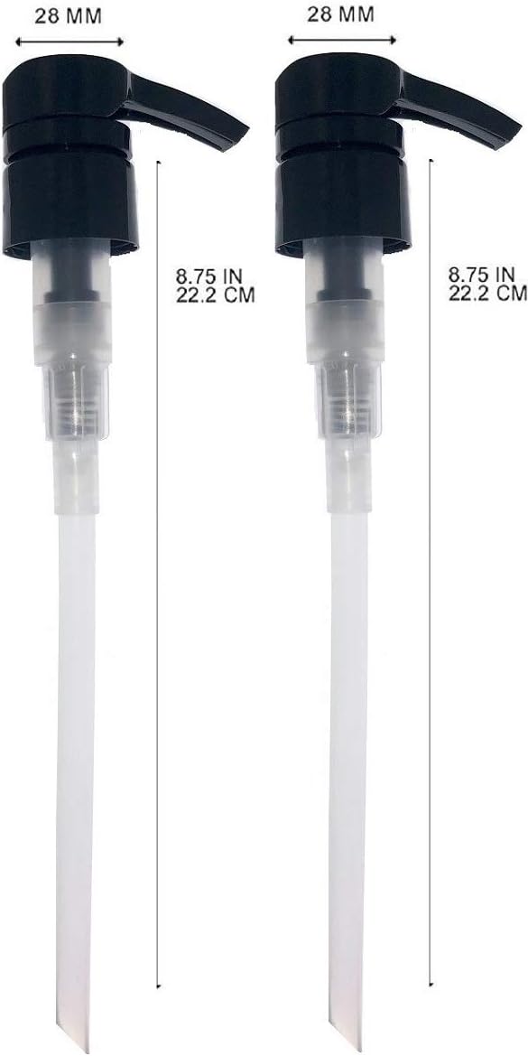 Barbers VIntage Universal Pump Dispenser Pack of 2, Fits Most popular Shampoo, Conditioner size, 1 Litre, 1000ml, 750ml, 500ml (Black) 3 51hghWmaeIL. AC SL1200