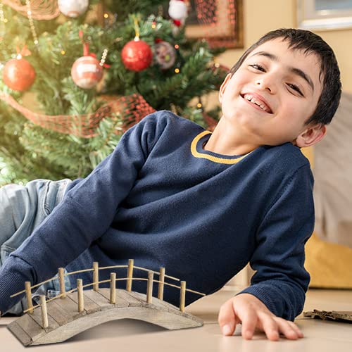 MaMeMi Ponte in legno, piatta [circa 13 cm di