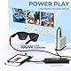 Guermok 5-in-1 USB-C zu AR-Brille Adapter, 100W PD Schnellladung, 8K@60Hz Video, USB/USB-C Ports - für XREAL Air/2 Pro/One, RayNeo Air, Rokid, Switch, Steam, iPhone 15/16, Schwarz