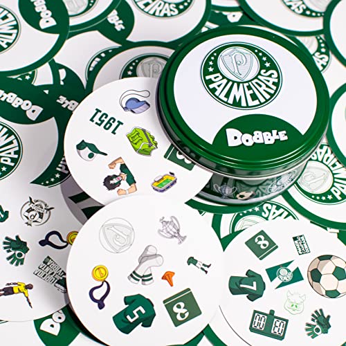 Galápagos Jogos Dobble: Futebol - Palmeiras, Multicolor