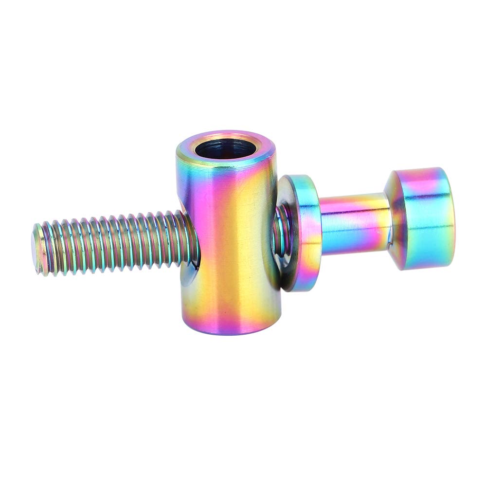 Alomejor Titanium Alloy Bicycle Seatpost Screws M5x30/35/40mm Adjustable Bike Seatpost Fixing Bolts for Mountain Road Cycle Saddles - Image 2