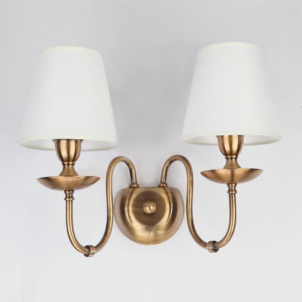 【スコッチ】NUAD's Opa wall lamp 2点 LITFAD 2-Lights Living Room Wall Sconce with Curved Arm