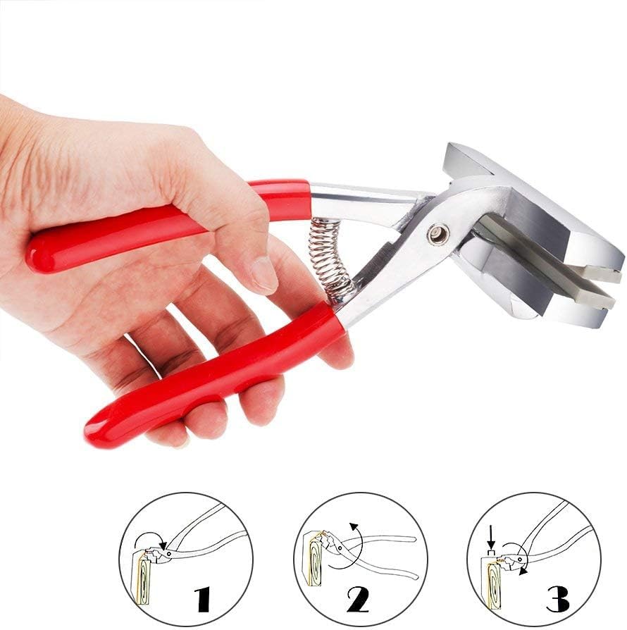 Pixora Canvas Stretching Pliers for Artists, Heavy Duty Gripping Tool with Spring Loaded Handle, Rubberised Serrated Jaw for Frame Stretching & Oil Painting Repair 1