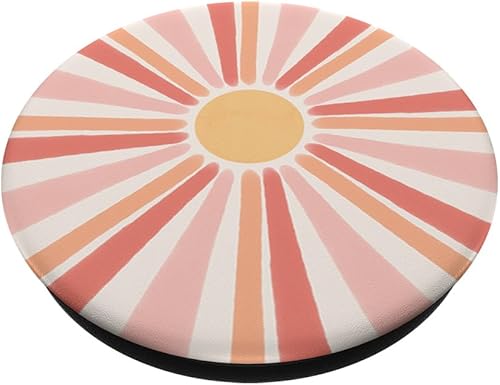 Miniatura 2 de Boho Sun Bohemia Naturaleza acuarela colores cálidos PopSockets PopGrip agarre intercambiable para teléfonos y tabletas