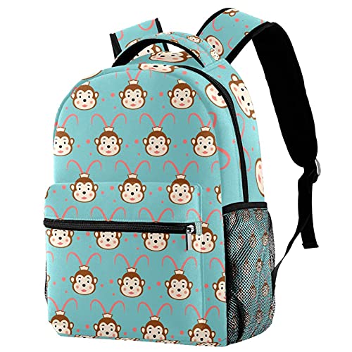 Sac à dos motif grenouille bleu multicolore homme femme pour ordinateur