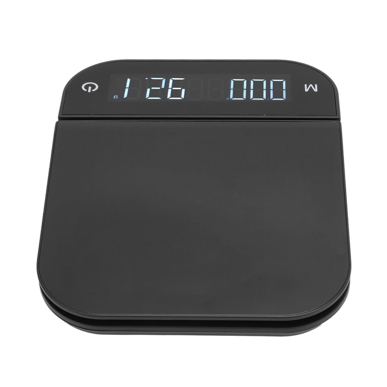 Báscula de cocina Báscula digital para alimentos de 0,1 g a 6,6 lb con pantalla LED Control táctil Función de tara Temporizador Báscula de café ABS para cocinar en casa Hornear
