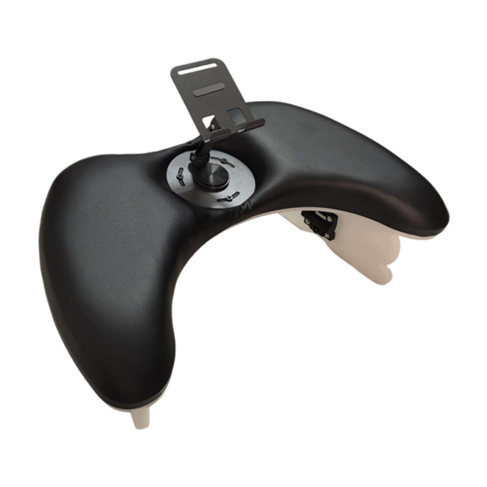 Cuscino per Manicure Poggiapolso Poggiabraccio Unghie Cuscino Manicure Pieghevole Altezza Regolabile PU Comodo per Trattamento Lungo Adatto a Salone S, Nero con Staffa