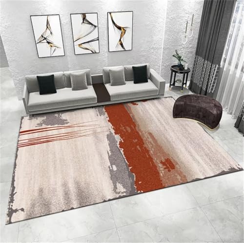 Tapis garcon gris 200x300cm minimaliste pour chambre ado