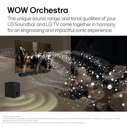 Image of LG SQ75TR, 600W, 5.1.1Ch, Dolby Atmos, Center Up-Firing Speaker, AI Sound Pro, Wow Synergy, Wireless Subwoofer, Rear Speaker Inbuilt Receiver, QNED Matching Bracket Inside (2024 QNED TV)