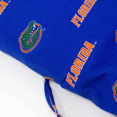 Image of College Covers Everything Comfy Florida Gators 2 Piece Chair Cushion