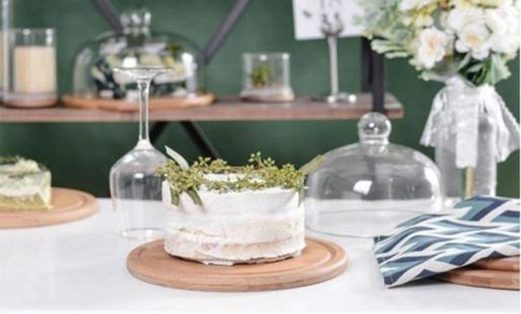 Présentoir à gâteaux Multifonction en Forme de dôme à Fromage, Plateau de présentation pour gâteaux aux Fruits, fromages, Desserts, Vaisselle, présentoirs à gâteaux