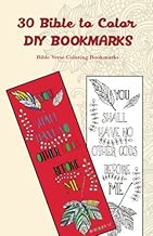 30 Bible to Color DIY Bookmarks: Bible Verse Coloring Bookmarks