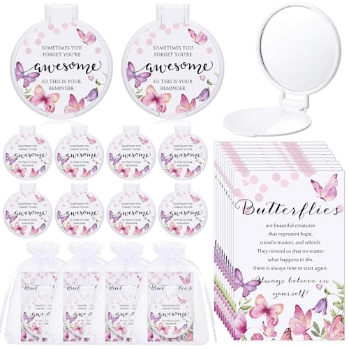 Set de 25 espejos compactos inspiradores para mujer