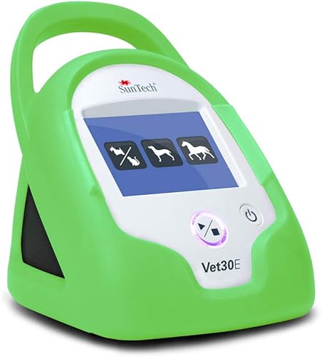 Vista 7 de SunTech Vet30E - Monitor de signos vitales continuos veterinarios para animales equinos y de compañía (rosa flamenco)