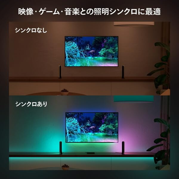 Amazon.co.jp: PHILIPS Hue Play [間接照明 (ライトバー