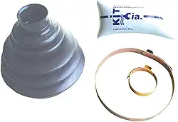 Kit Coifa Homocinética Roda 10088, Preto, Kit & Cia