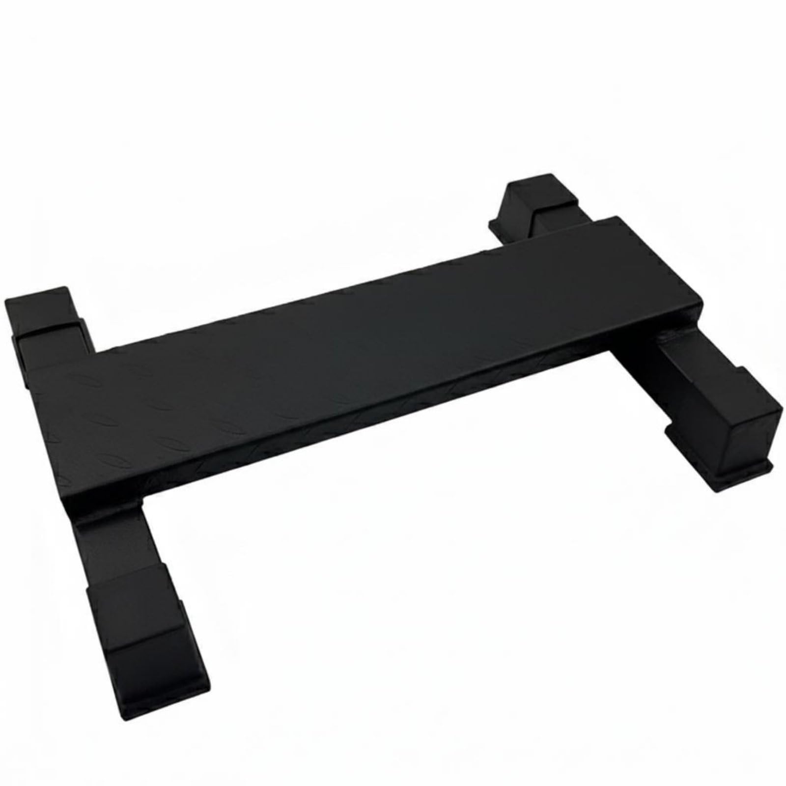 Fitness Training Step Piattaforma Step Attrezzo Palestra Pedana Allenamento Base Ampia in Acciaio Superficie Antiscivolo per Sollevamenti Squat