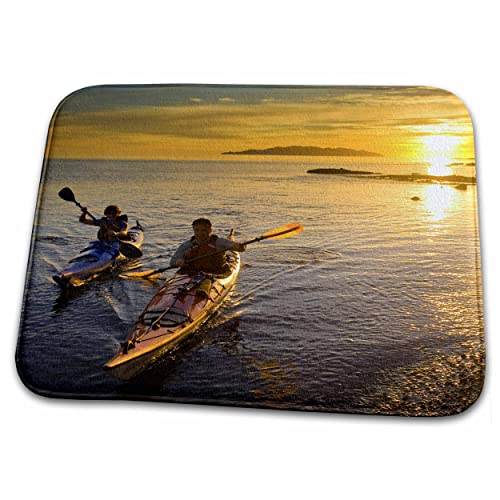 Sea Kayaker Dish Drying Mat Baja Mexico SA13 GLU0023