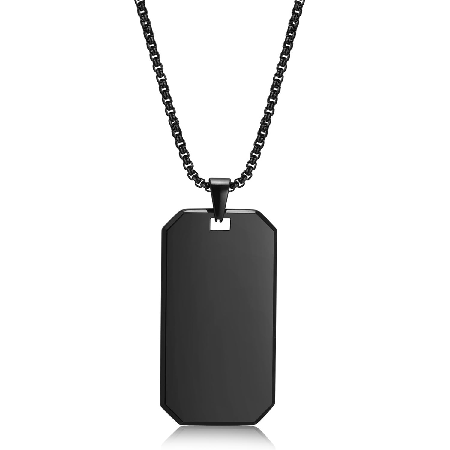 Stainless Steel Metal Army Military Theme Style Pendant with Chain Fashion Jewellery Gift for Men & Boys
