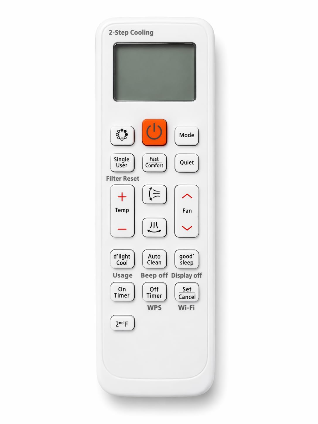 Original Air Conditioner Remote Control Compatible for Samsung Split Ac [AC-90A]-picture-15