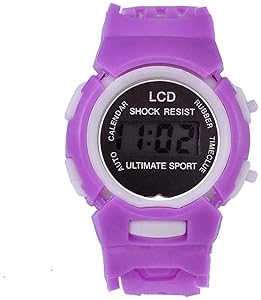 Montre Numérique LCD Mignonne pour Enfants