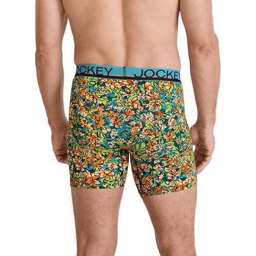 Image of Jockey Men's Underwear True Style 6 inch Boxer Brief - 3 Pack