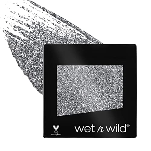 wet n wild Color Icon Eyeshadow Glitter - Ultra-Pigmented Vitamin E Infused for a Silky-Smooth Moisturizing Application Cruelty-Free & Vegan - Spiked