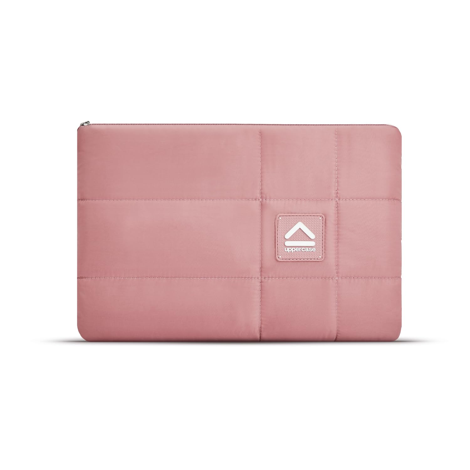 uppercase Hashtag 14 Inch Laptop Sleeve Padded Compartment Protective Case Slim Lightweight Water-Resistant Zipper Closure for Office Travel Daily Use (Pink)