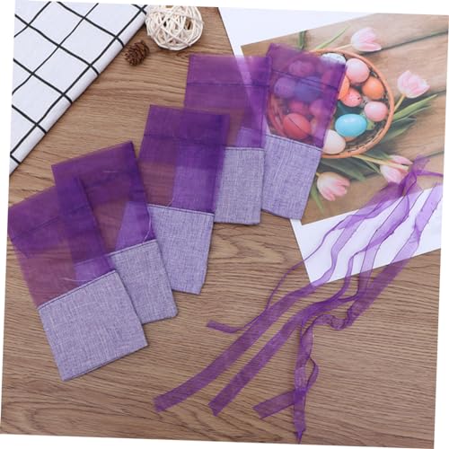 24 bolsas sachet de lavanda para ambientador y joyas miniatura 4