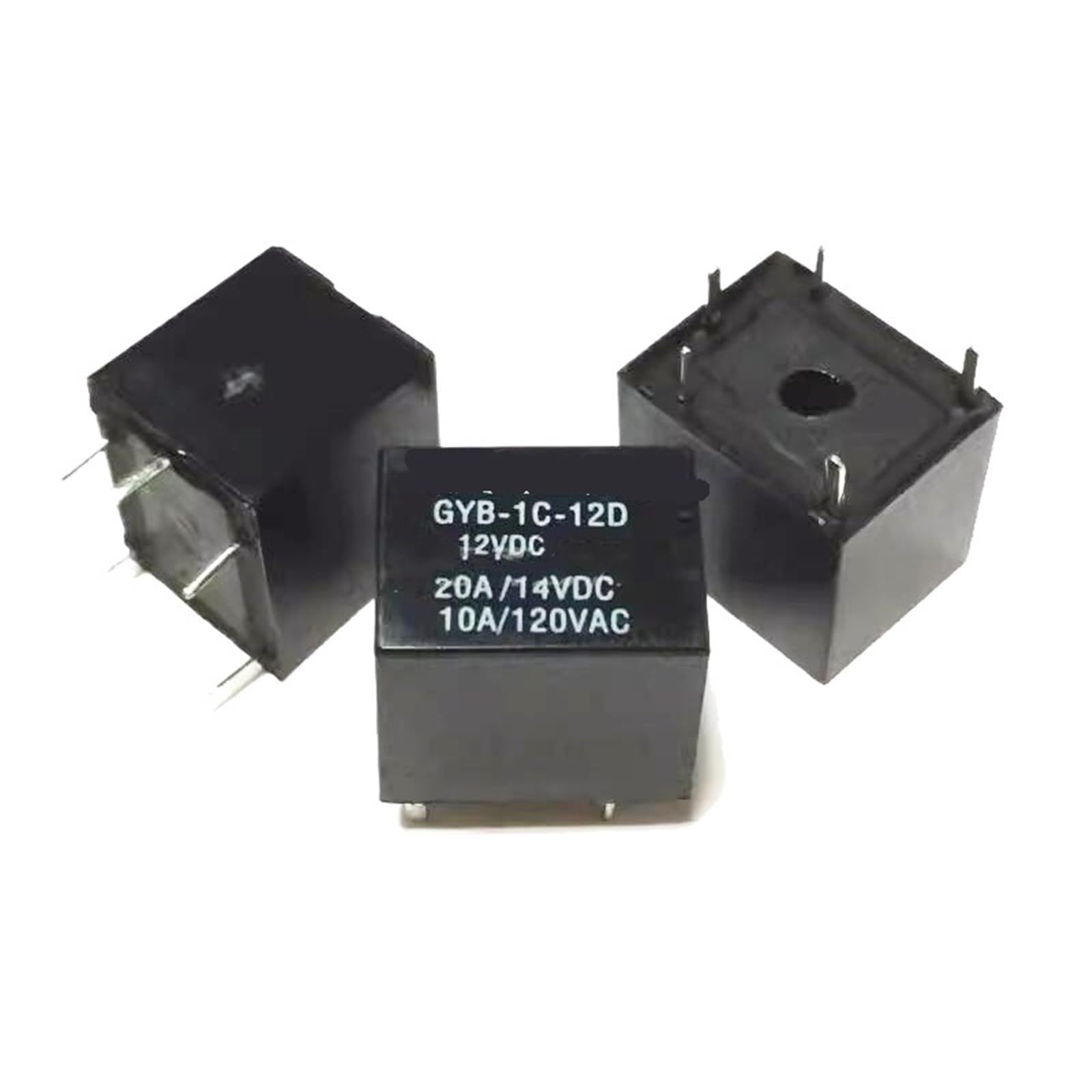 NWPNLXEA GYB-1C-12D GYB1C12D 12VDC DC12V 12V 20A Relay 5PIN
