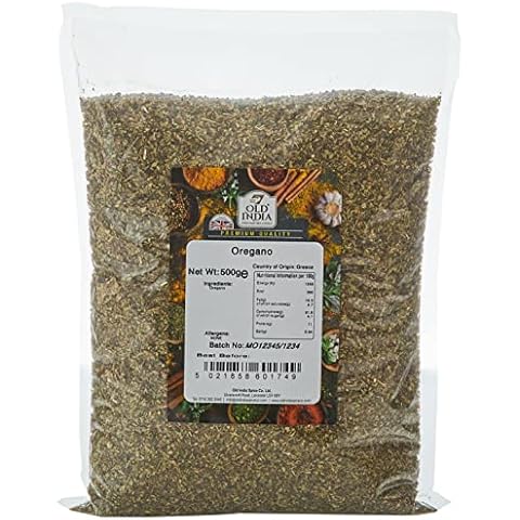 Old India 500g Natural Oregano Spice Cover