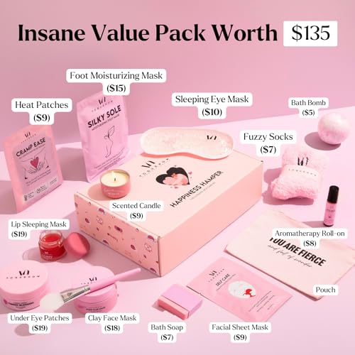 Spa-Gifts-for-Women-Set-of-22-Premium-Self-Care-Spa-Kit-With-Bath-Sleep-Skin-Care-Sets-Self-Care-Items-For-Women-Ultimate-Pampering-Skin-Care-Set-Birthday-Gifts-Spa-Gift-Baskets-for-Women