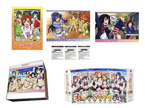 ラブライブ! School idol paradise Vol.1～Vol.3 初回版３本同梱 アニメイト限定版 コスチュームシリアル 収納BOX A3クリアポスター３種付き