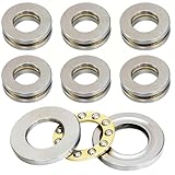 SWYZOR Roulement a Bille,Lot de 6 Butée à Poussée Billes,Roulements à Billes F8-22m,Palier...