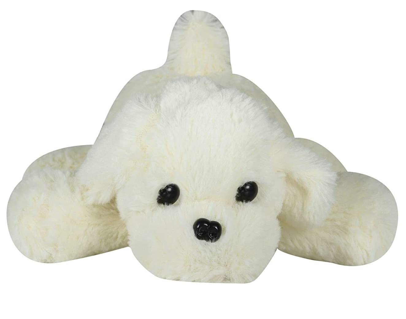 MPR Enterprises - White Lazy Dog Soft Toy for Kids, Children & Girls Playing Teddy Bear Size of 26 cm Long (B09P6NB1MR) Amazon Price History, Amazon Price Tracker