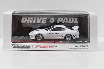 Amazon | Tarmac 1/64 FUEL FEST ミニカー スープラ ポール